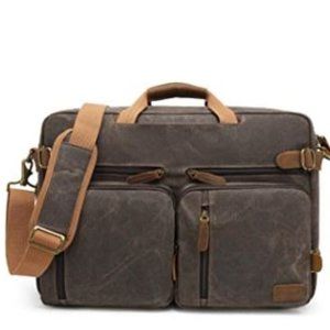Backpack/Briefcase Padded 17.3 In Laptop Case Bag